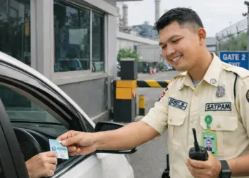 anggota satpam tata karya gemilang